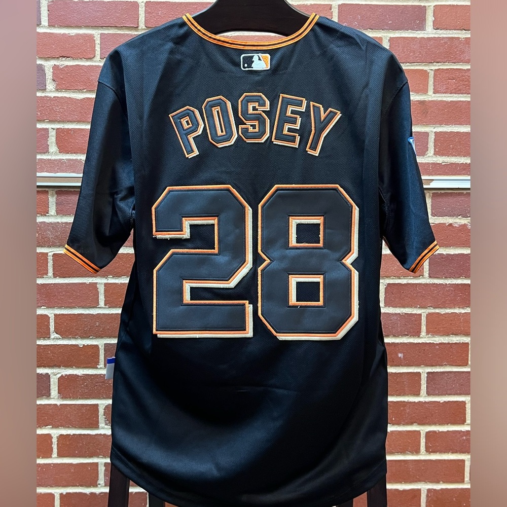NWT Men’s Vintage 2010 Majestic San Francisco Giants Buster Posey Jersey Sz 48